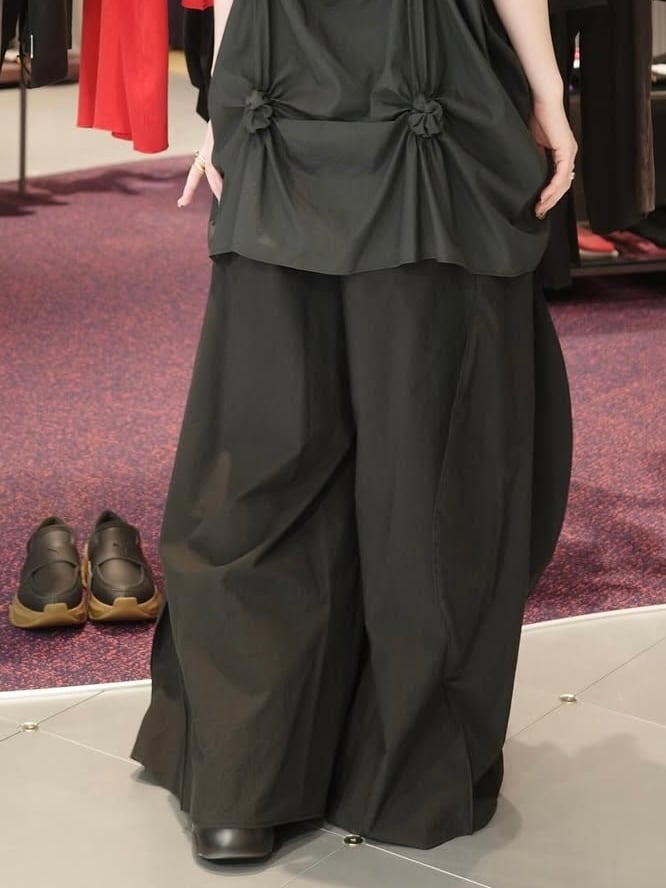 25SS】ENFOLD エンフォルド / WAVE DRAPE TROUSERS / パンツ | TRENT