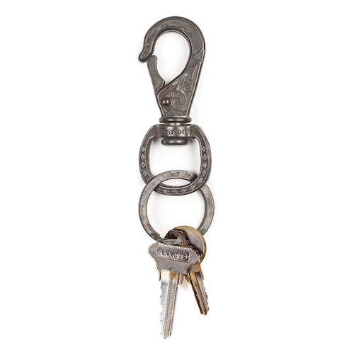 BRIXTON #Scroll Key Clip (Antique Nickel)