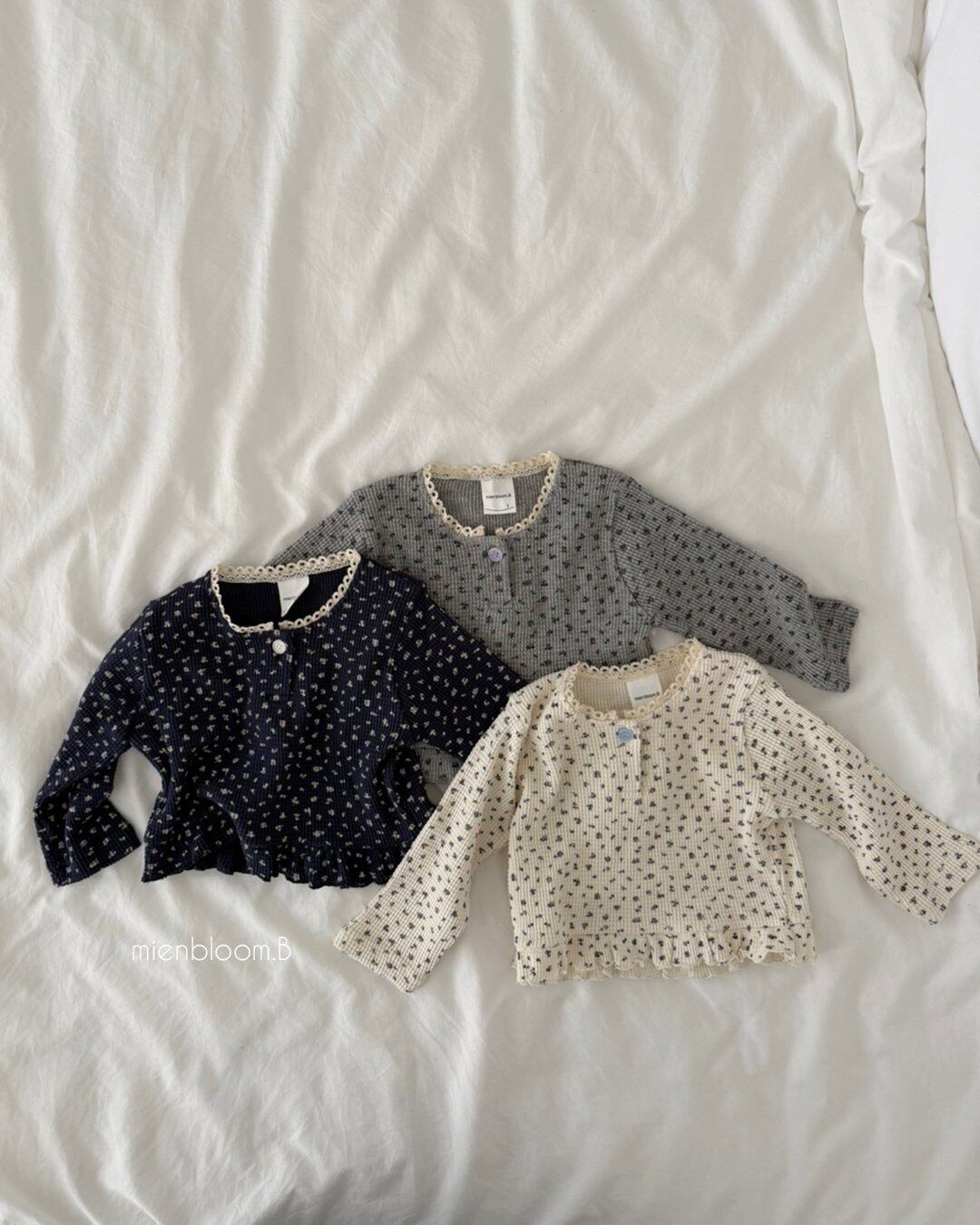 送料無料【予約】/ kidsかすみ草Tシャツ / mienbloom