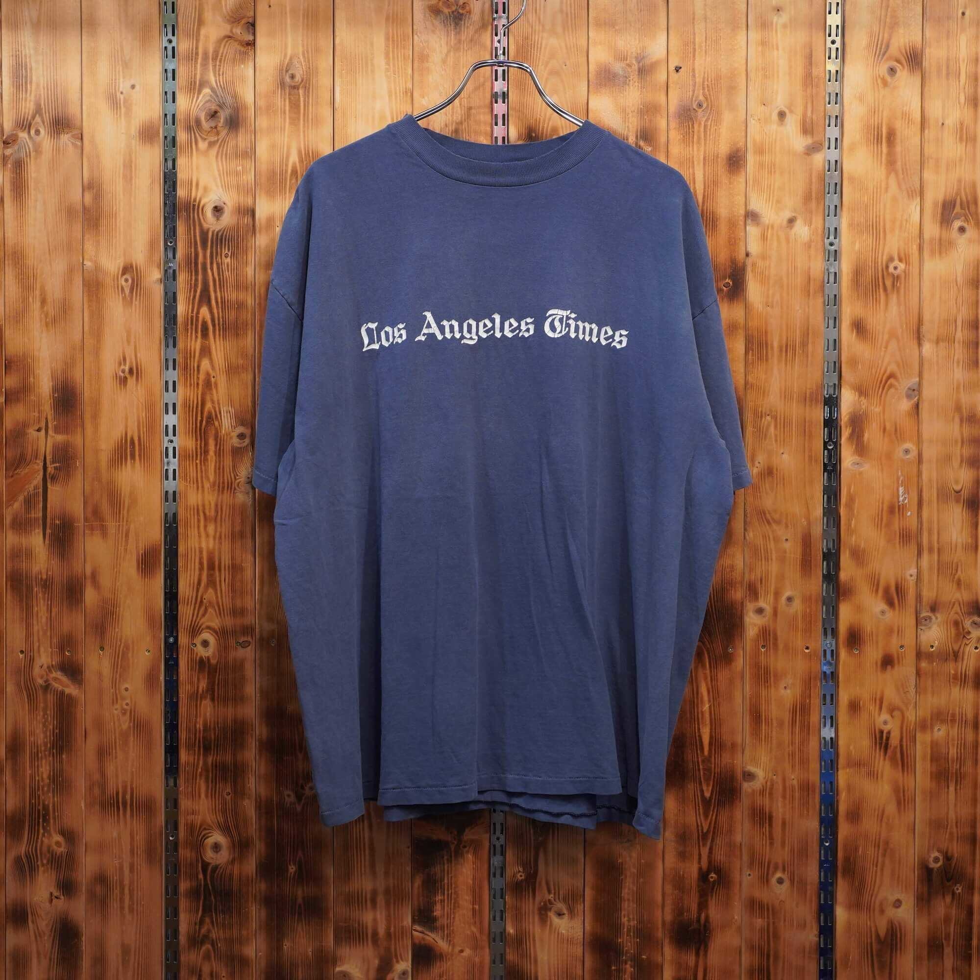 80s ONEITA los angeles times Tシャツ XXL/ロサンゼルスタイムズ