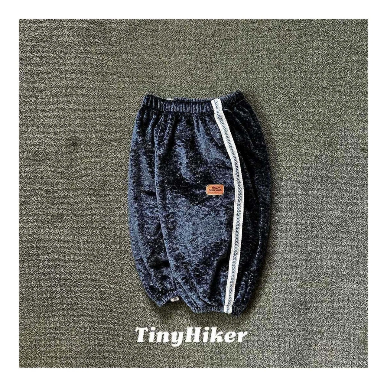 【取寄】Tiny Hiker シルキーテープジョガーパンツ｜冬服｜韓国子供服