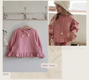 韓国子供服 / 26winter / puella FLO / エンナトレーナー / キッズ / 冬服 *90~140*