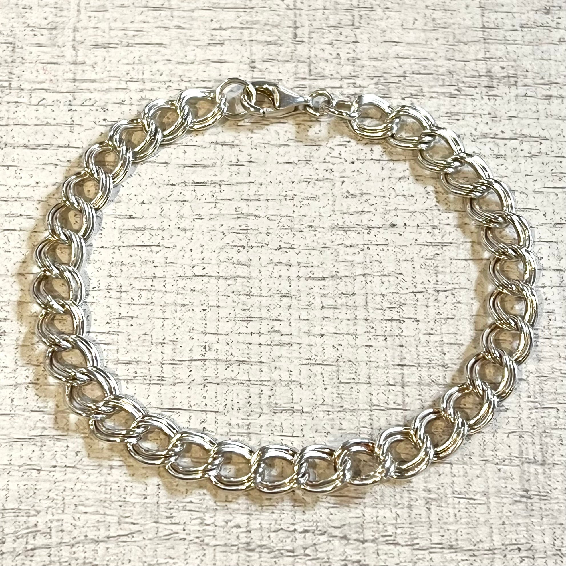 FLAT LINK CHAIN MANTEL BRACELET -SILVER925- マンテルブレスレット