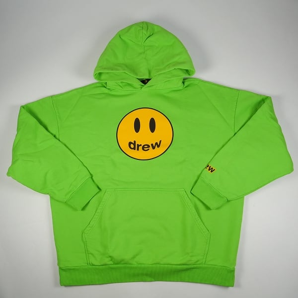 drew house パーカー　green lime