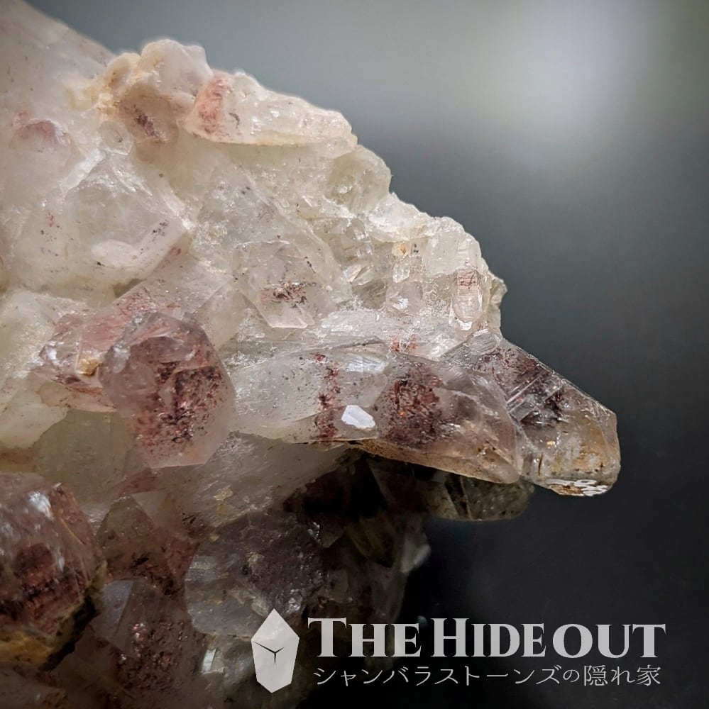 最高級レッドファントムクォーツ（マダガスカル産） 過去品アウトレット/B級品セール019 マダガスカル産レッド