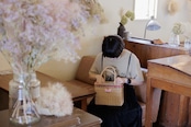 書く人のためのお守りバッグ（ガネーシャ）