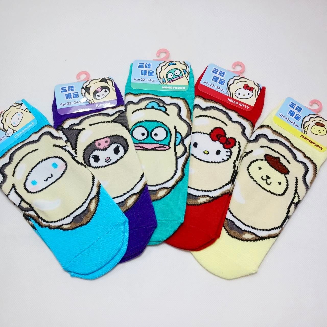 ポムポムプリン 三陸カキ 靴下 | TORCH-Online Shop-