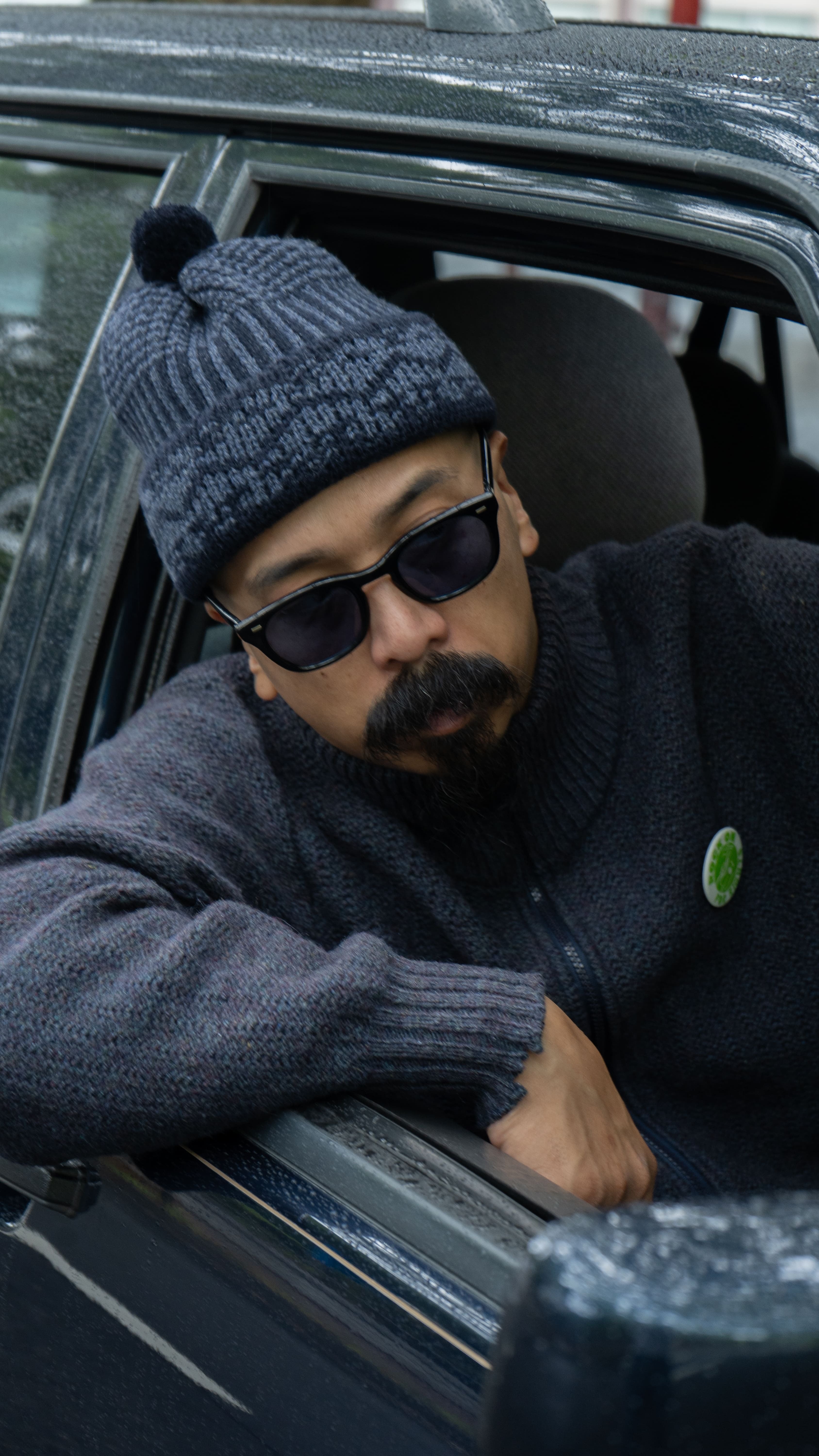 帽子 USUAL THINGS SCRUTINY Jacquard Beanie USUAL THINGS SCRUTINY 