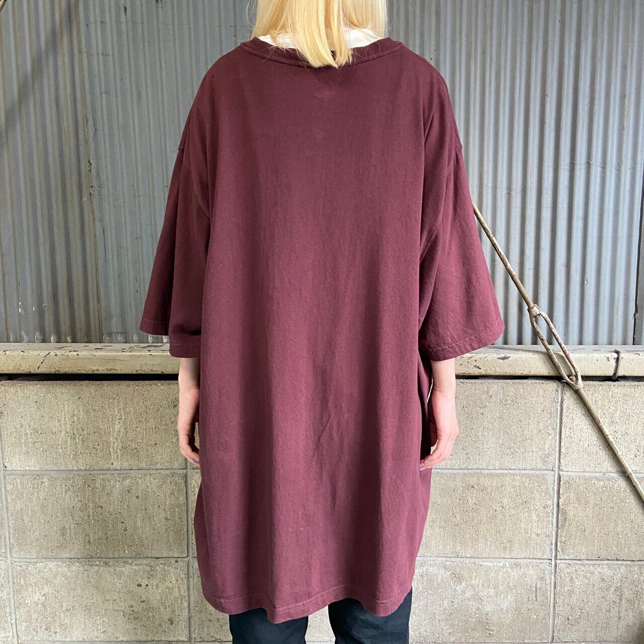 カーハート Carhartt ORIGINAL FIT ヘンリーネック 半袖 ワンポイントロゴポケットTシャツ メンズXXL /eaa322609