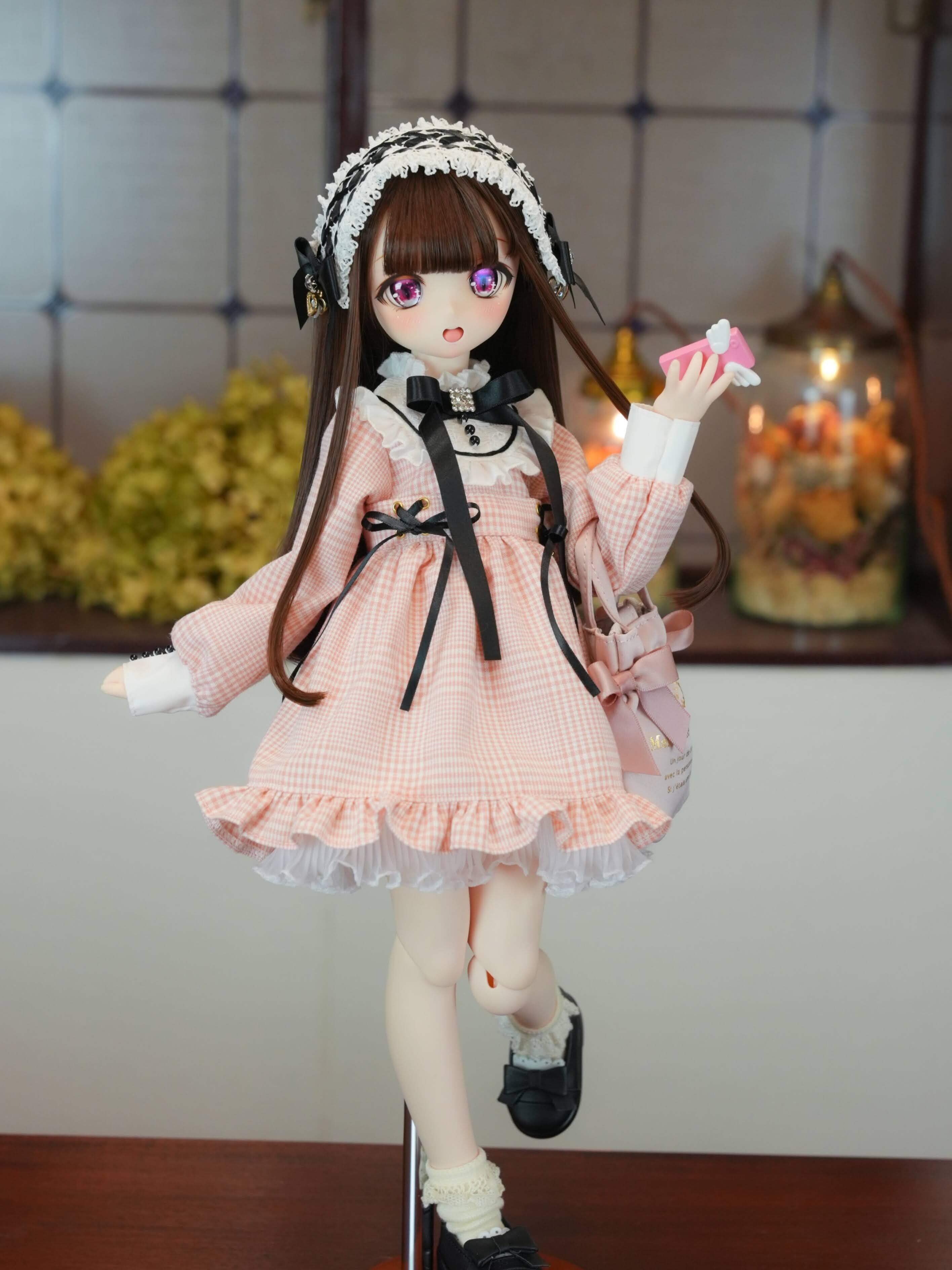 mdd お洋服(5) MDD / DDP / KUMAKO / SDM 対応 OF 【地雷ちゃん（ぴんくのちぇっく