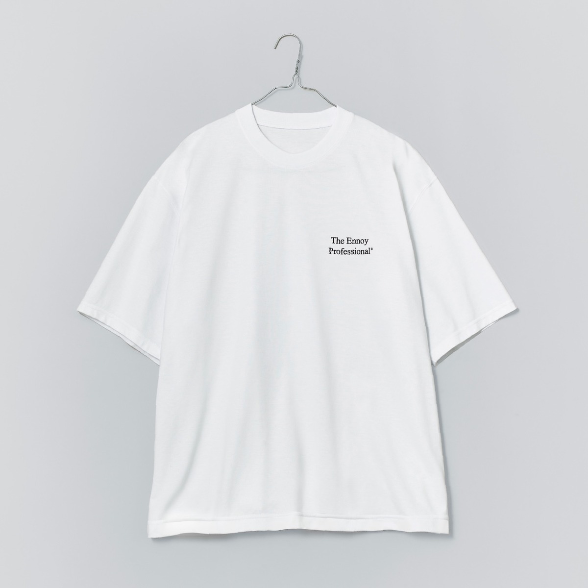 PROFESSIONAL S/S T-SHIRT (WHITE x BLACK) | ENNOY