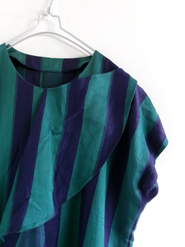 stripe pattern design blouse | ストライプデザインブラウス