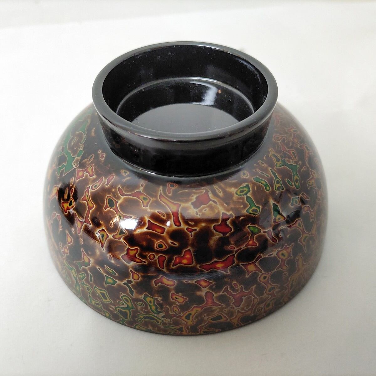 津軽塗（唐塗）バカ塗り・汁椀・2客セット・漆器・和食器・No.230405