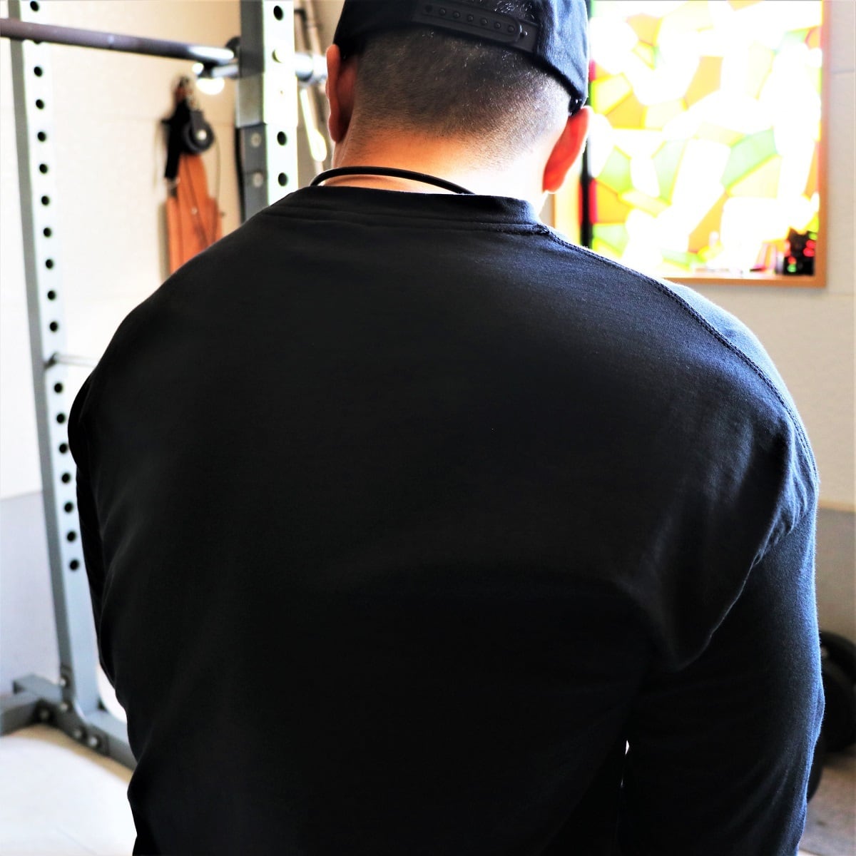 10FIT TE-02 Tシャツ ジムウェア トレーニング 筋トレ 黒 T-shirt