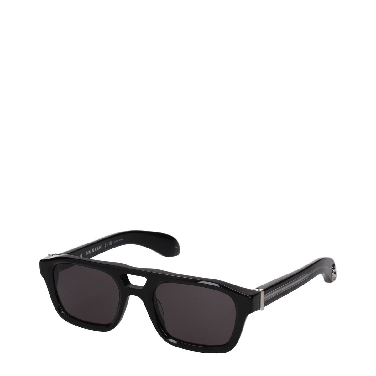 【新品】ALEXANDER MCQUEEN アレキサンダーマックイーン メンズ サングラス アセテート ブラック 821704J07491056