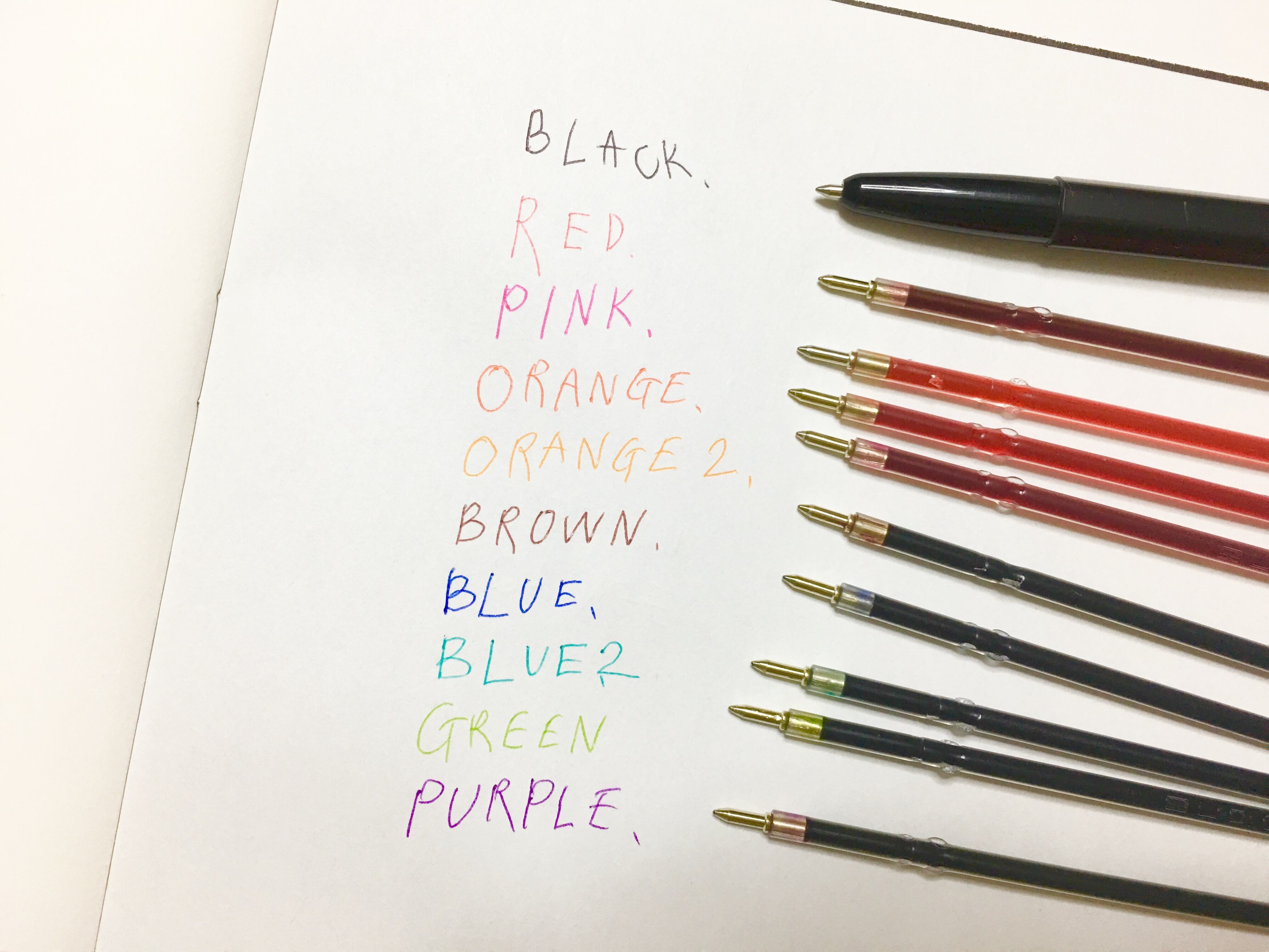 DIY PEN KIT 12colors  _ monAmi 153