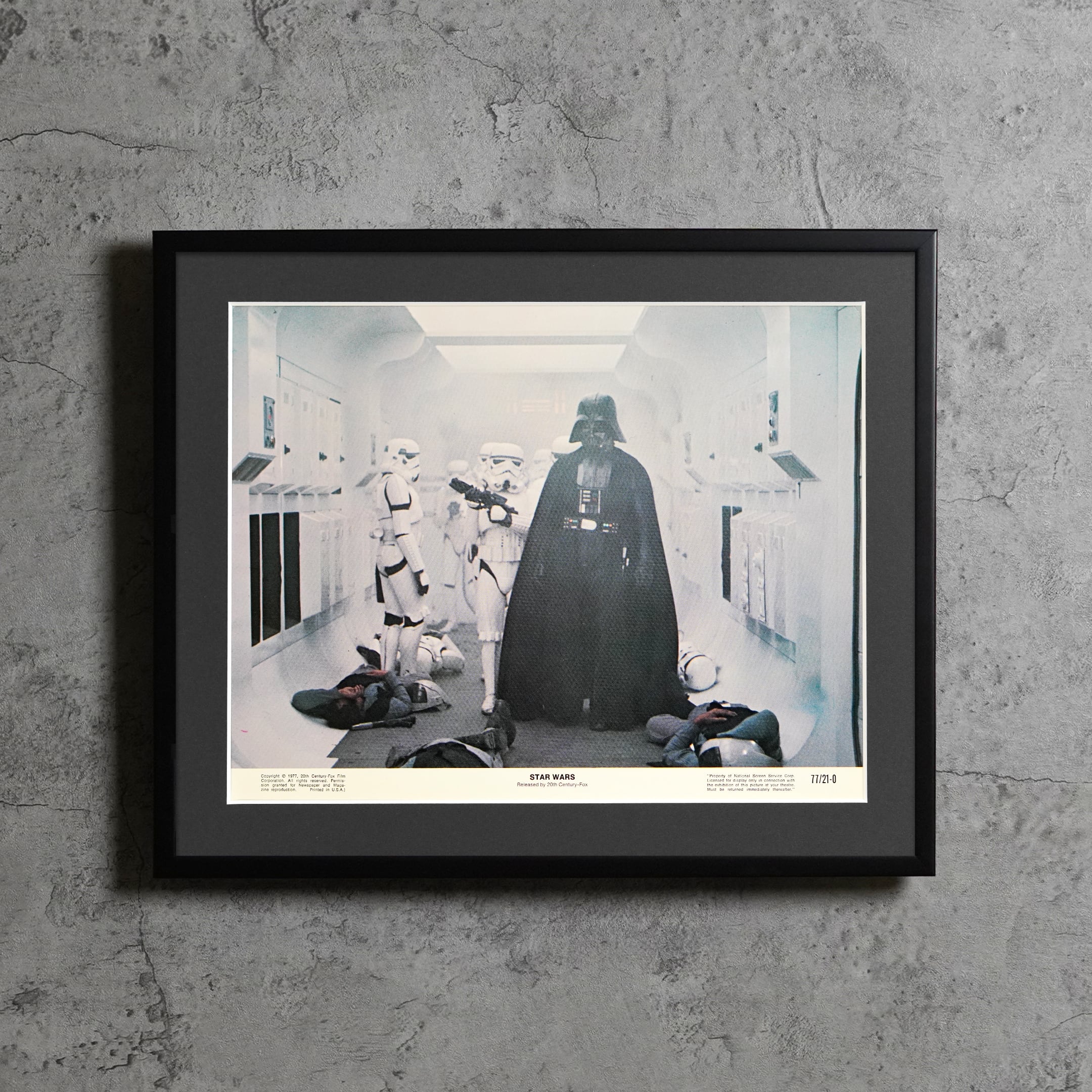 1977 / Star wars Episode 4(First printing) / US lobby card / 442x366mm【LC00000225006】