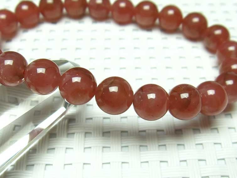 インカローズ ブレスレット 8mm おまかせ便 111-684 | 天然石