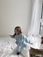 PEPPER 26/SPDot terry cardigan