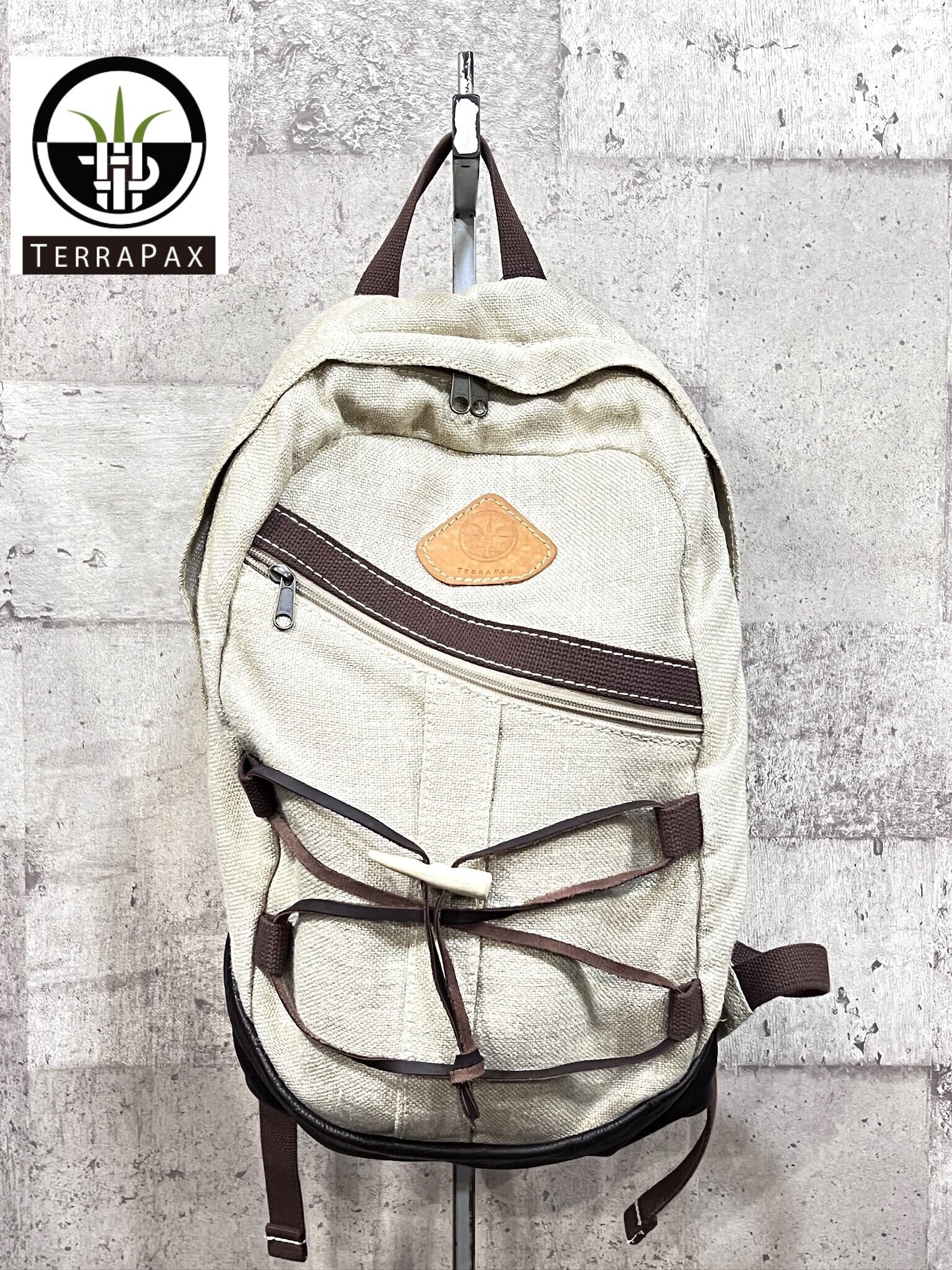 テラパックス TERRAPAX - HEMP ヘンプ リュック ショルダーポーチ 