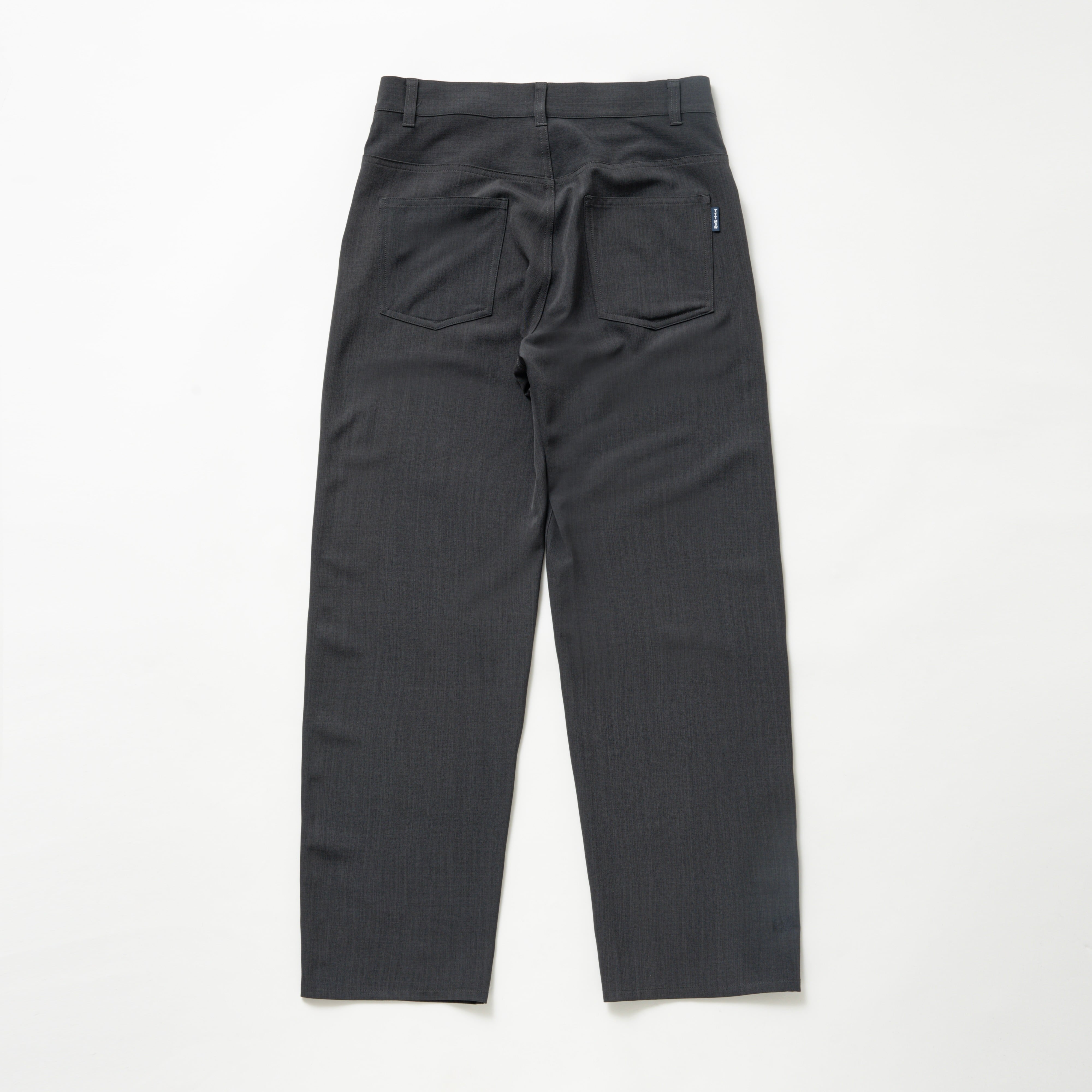Polyester straight slacks（GREY） | TTTMSW