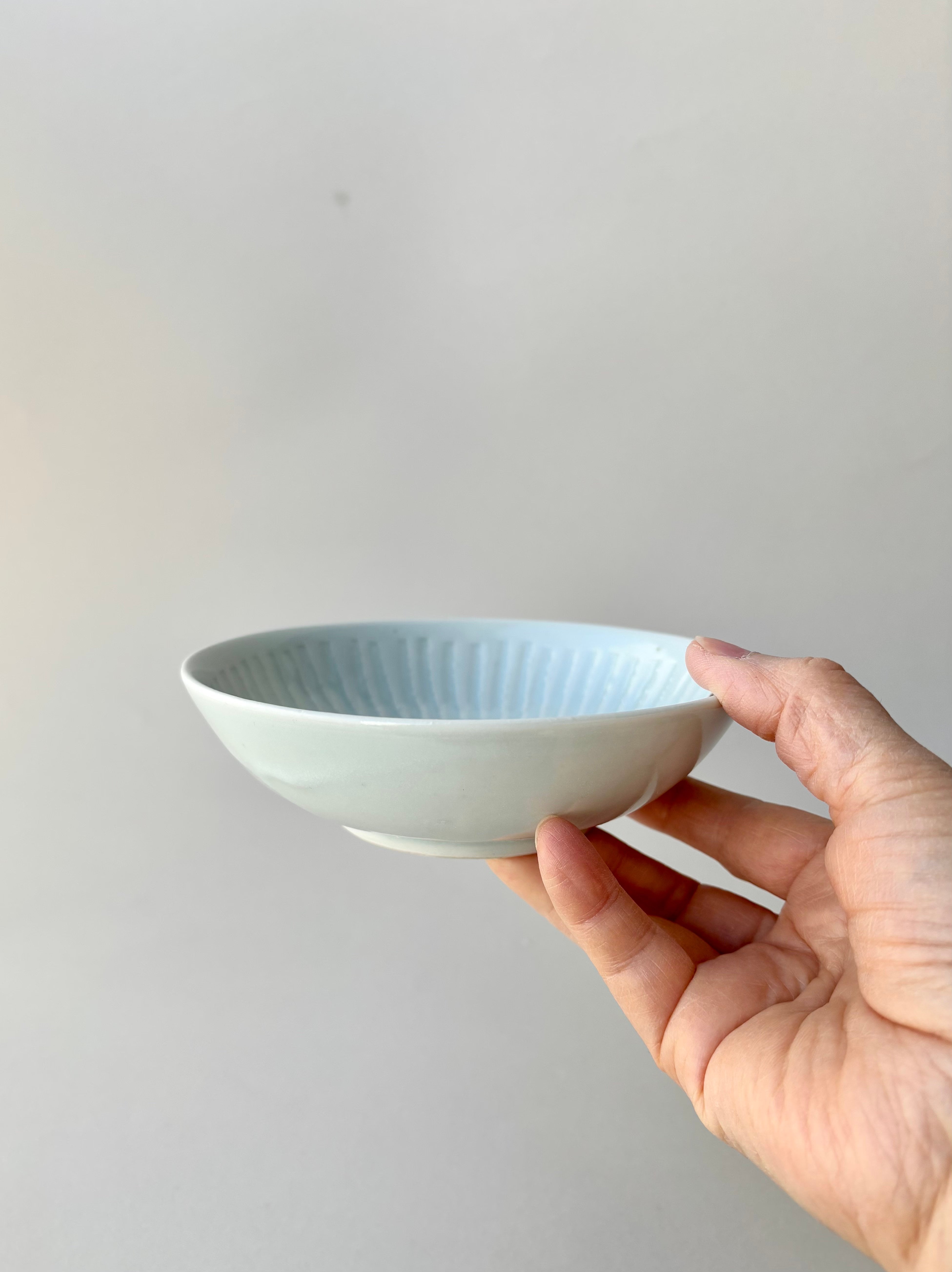 砂田政美　しのぎ楕円皿　3枚セット 砂田 政美 | galerie kaigetsu