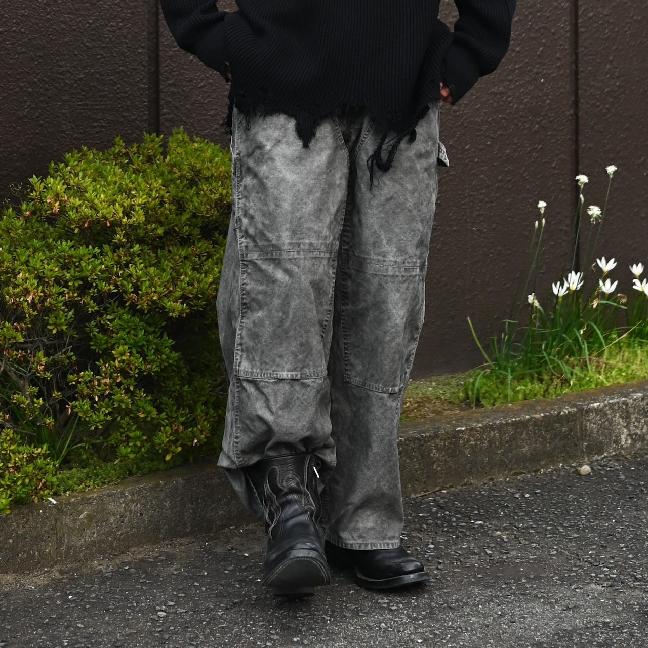 ANACHRONORM / PIGMENT DYED DUCK PAINTER PANTS