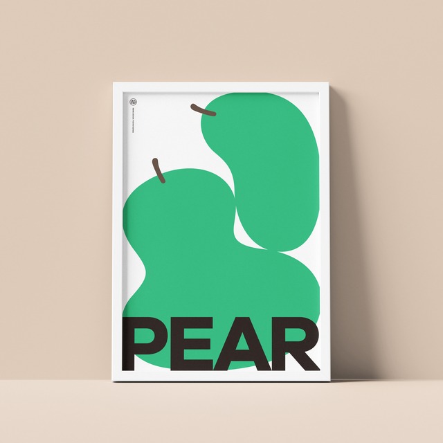 【PEAR】 オリジナルアートポスター A3サイズ