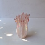 ピンクオーロラの花瓶