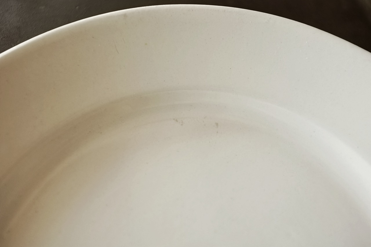 1897s~ Badonviller 白さの満月と白さのプレートd バドンヴィレ アンティーク