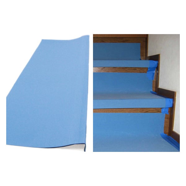 ピッタリKAIDAN 階段養生カバー 木造階段用 ケコミあり 14枚入 ndk 幅720mm 長さ360mm 框40mm 厚さ3mm 日大工業 000138 リフォーム ポリエチレン