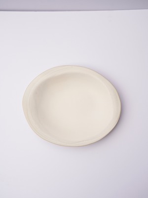 辰巳 香 リムオーバル皿 12-4