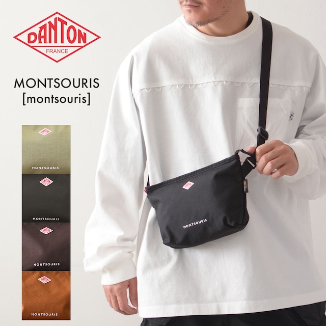 DANTON [ダントン] MONTSOURIS [montsouris] モンスリ・CORDURA CANVAS SHOULDER BAG・コーデュラキャンバスショルダーバッグ・ショルダーバッグ・MEN'S / LADY'S [2026AW]