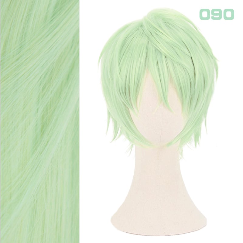 コスプレ耐熱ウィッグ ミントグリーン ショートウィッグ ☆フレッシュ