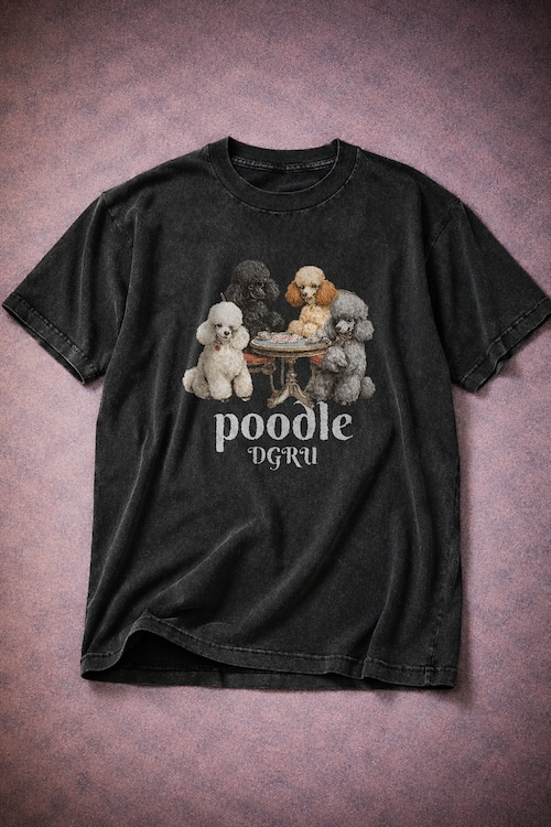 TRUMP & poodle vintageTシャツ