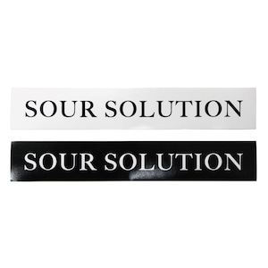 SOUR SOLUTION STICKER