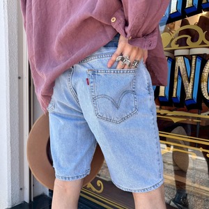 【USED UPCYCLE】(W34) Levi's 505 Easy Shorts