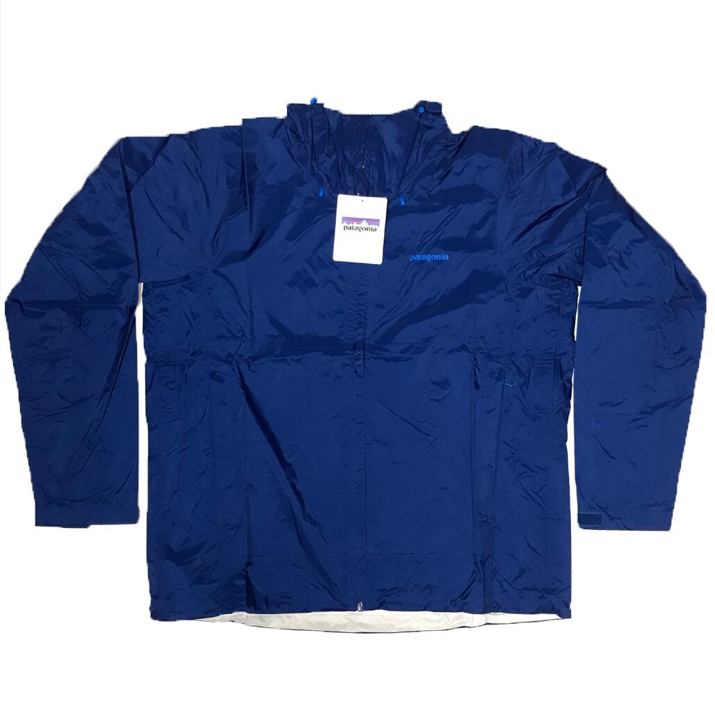 Patagonia パタゴニア US トレントシェルジャケット 防水性 透湿性 XL Blue ブルー 青