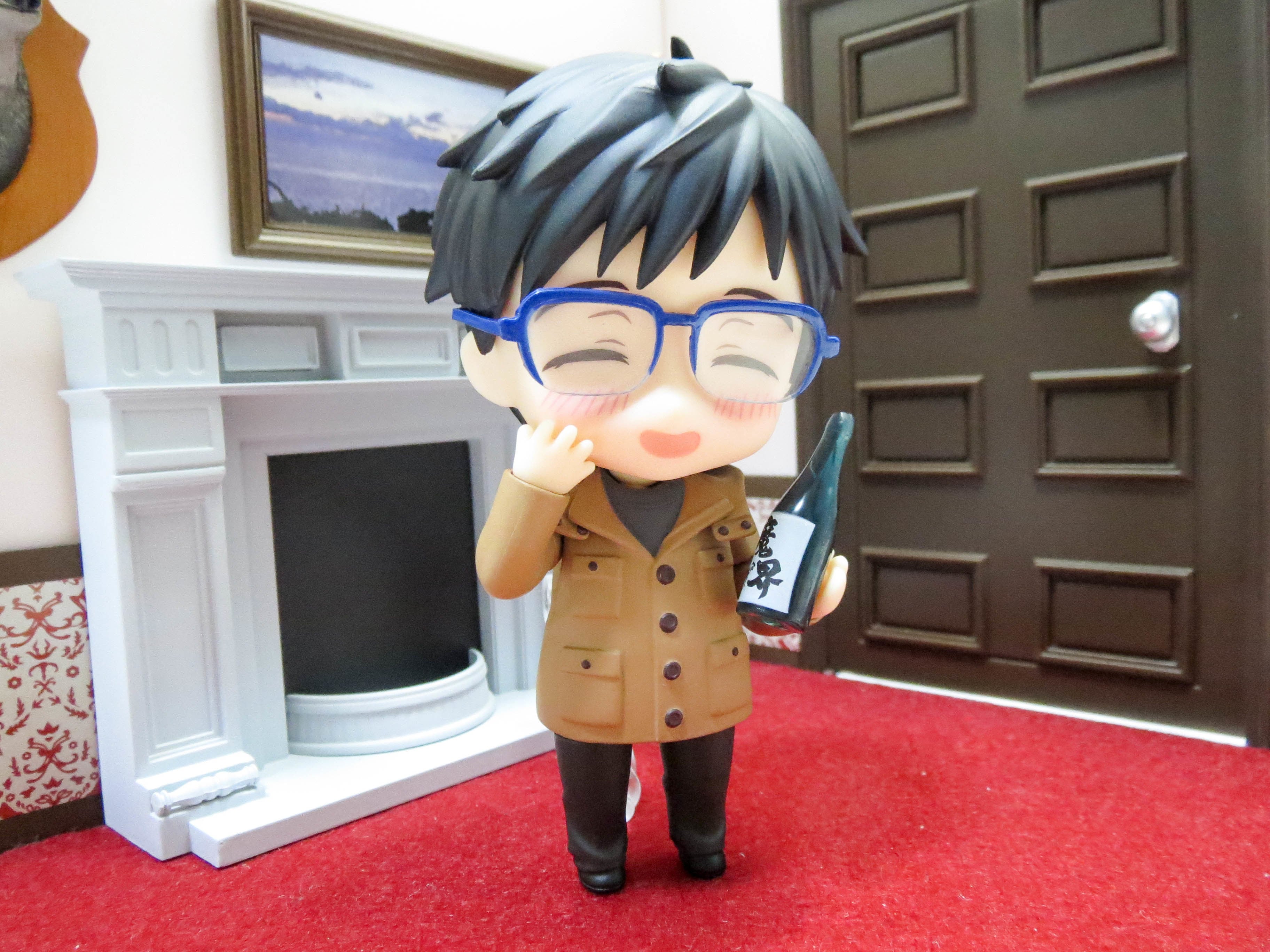 再入荷【849】 勝生勇利 私服Ver. 顔パーツ 酔っぱらい顔 ねんどろいど