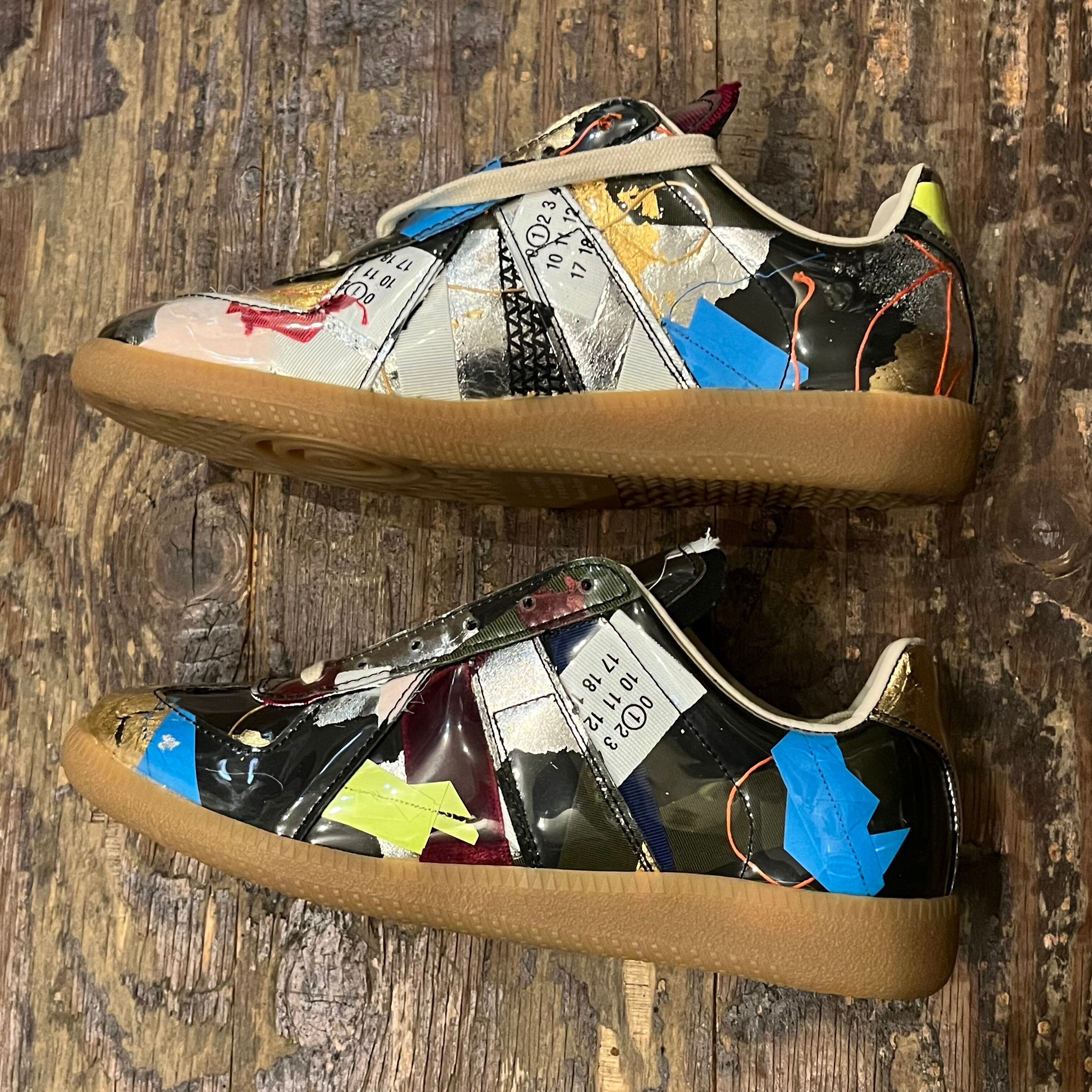 Maison Margiela メゾンマルジェラ ジャーマントレーナー PVC パッチ 