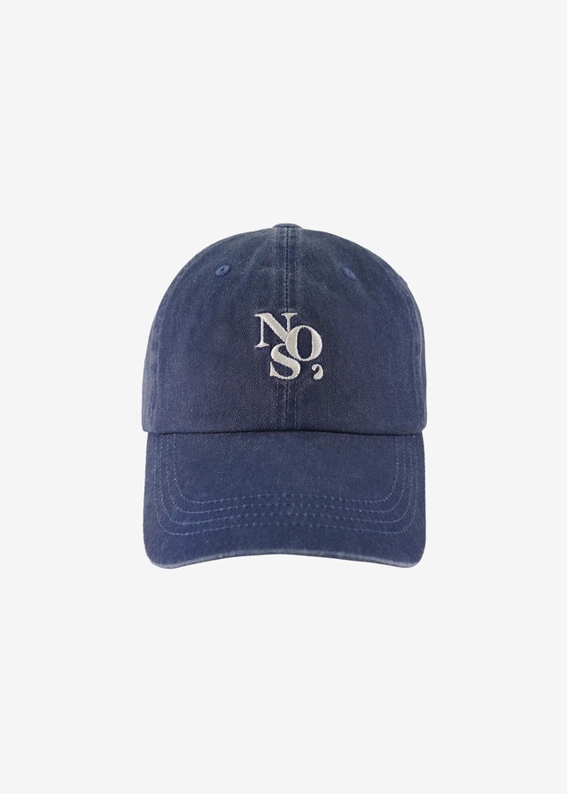★【NOS7】メインロゴボールキャップ - Pigment Navy