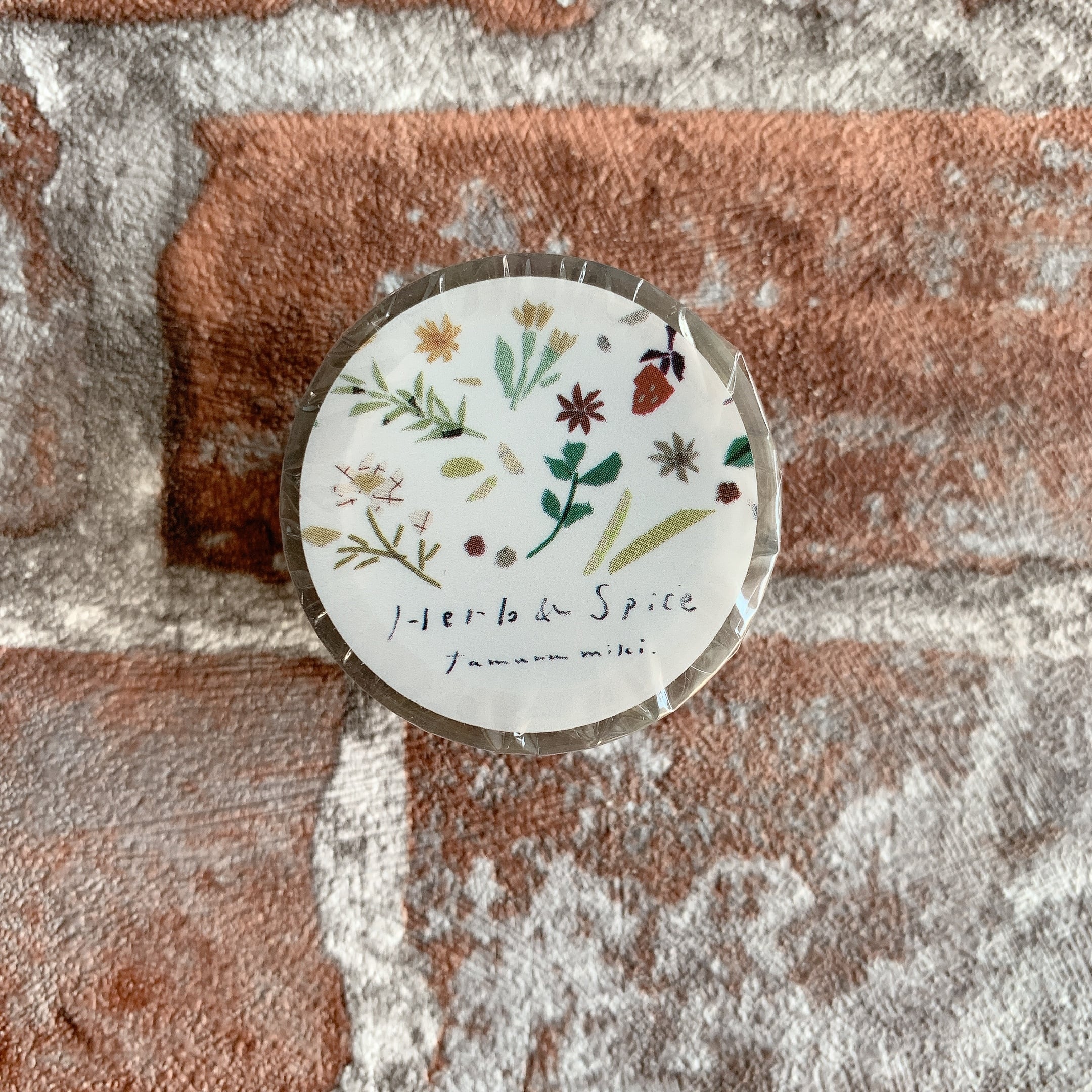 田村美紀さん クリアテープ【Herb & Spice】20mm