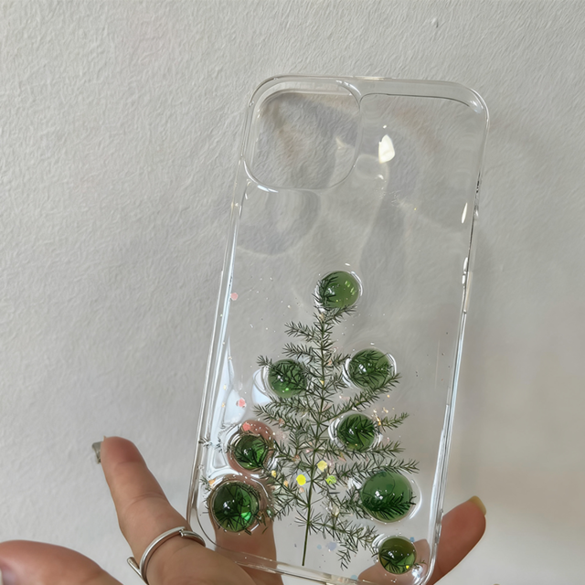 Christmas森のクリスマスiPhoneケース