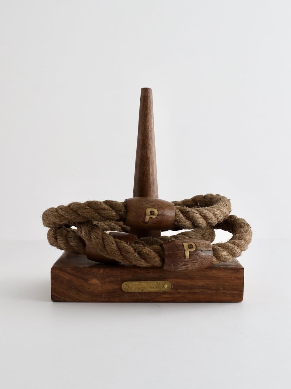 麻縄の輪投げゲーム / Ring Toss Game PUEBCO