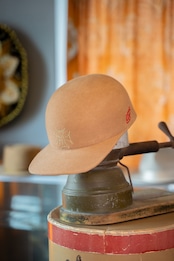 EXTRA -WOOL CAP / CAMEL