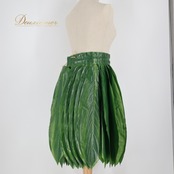 フラダンス 衣装 ティーリーフスカート グリーン系 タヒチアン 緑 葉っぱ 葉 紐 パウケース セット スカート ハワイアン アロハ 花柄 ピンク系 フラ ダンス レッスン 練習 フラダンス衣装 ティーリーフ スカート 伸縮性なし 鮮やか 紐仕様