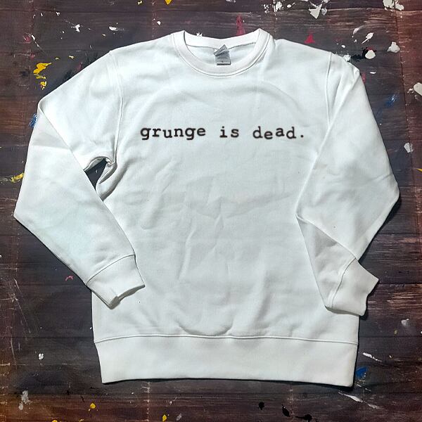 grunge is dead グランジイズデッド カート コバーン 半袖黒色 Tシャツ