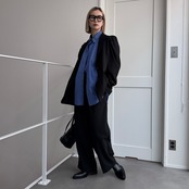 【鹿児島先行販売】パフスリーブシングルテーラードJK/ブラック