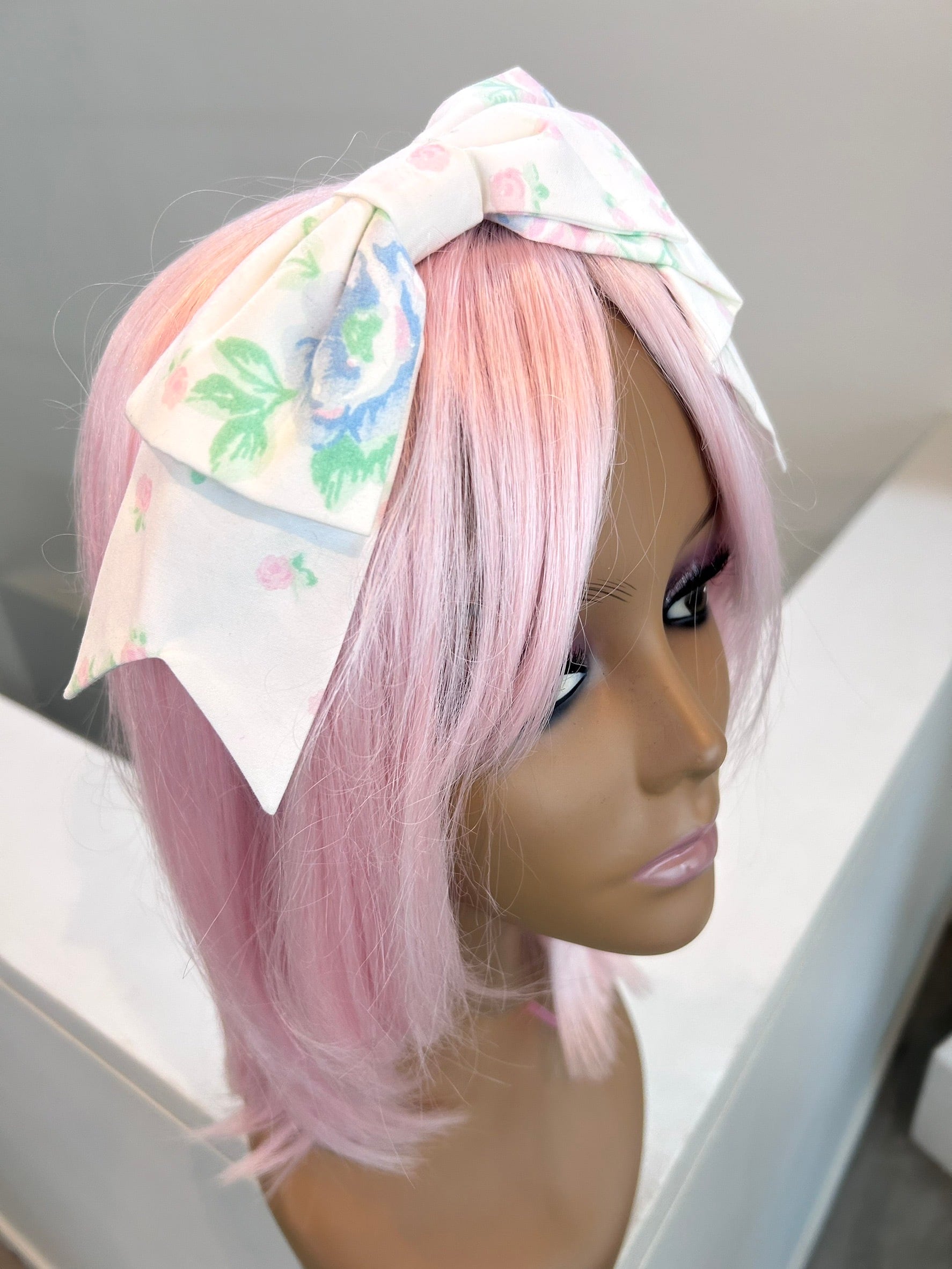Ashley WILLIAMS BOW HAIR BAND / FLORAL