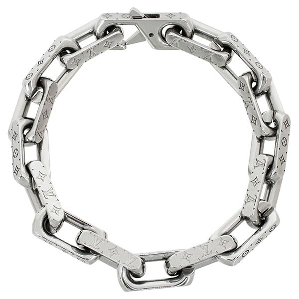 Used LOUIS VUITTON ルイヴィトン ブレスレット モノグラム チェーン